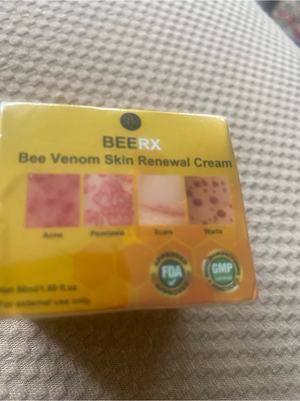 Beerx bee venom skin renewal cream